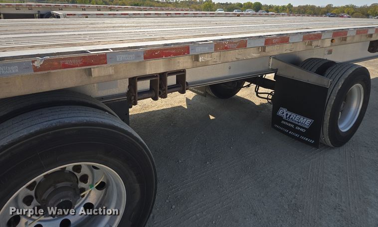 image for item EE7793 2014 Wilson AF-1080SS flatbed trailer