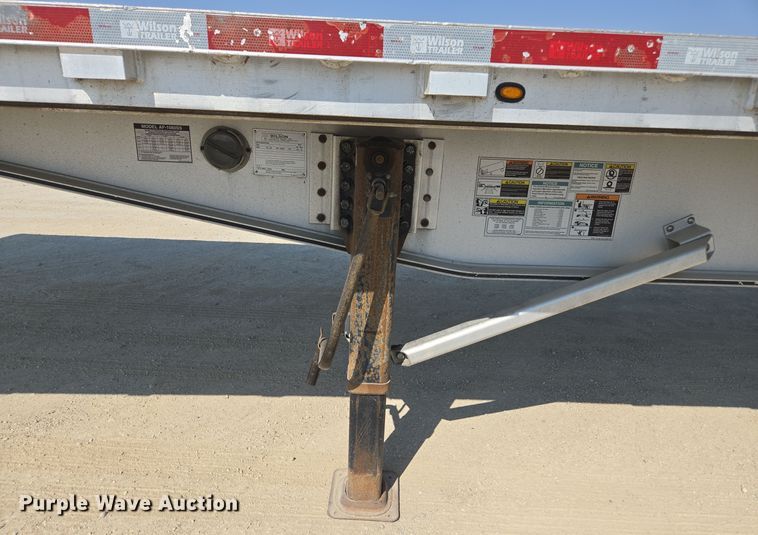 image for item EE7794 2014 Wilson AF-1080SS flatbed trailer