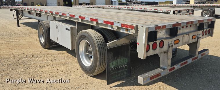 image for item EE7795 2014 Wilson  AF-1080SS flatbed trailer