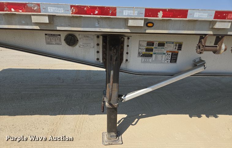 image for item EE7795 2014 Wilson  AF-1080SS flatbed trailer