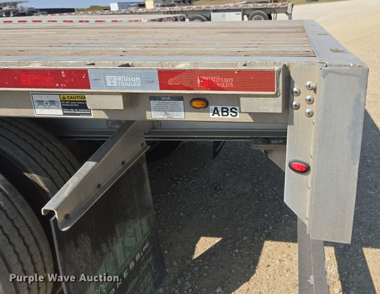 image for item EE7795 2014 Wilson  AF-1080SS flatbed trailer