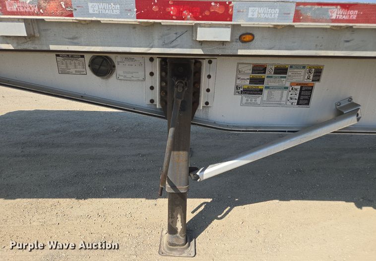 image for item EE7796 2014 Wilson AF-1080SS flatbed trailer