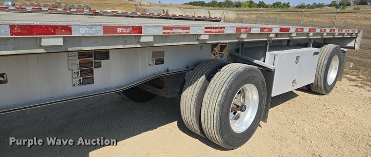 image for item EE7796 2014 Wilson AF-1080SS flatbed trailer