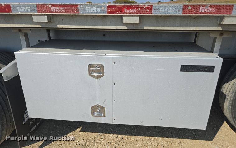 image for item EE7796 2014 Wilson AF-1080SS flatbed trailer