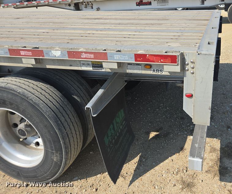 image for item EE7796 2014 Wilson AF-1080SS flatbed trailer