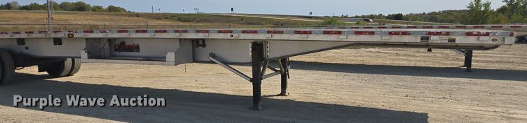 image for item EE7797 2014 Wilson AF-1080SS flatbed trailer