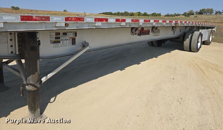 image for item EE7797 2014 Wilson AF-1080SS flatbed trailer