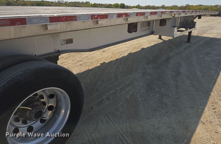 image for item EE7797 2014 Wilson AF-1080SS flatbed trailer