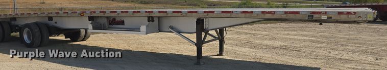 image for item EE7798 2014 Wilson AF-1080SS flatbed trailer