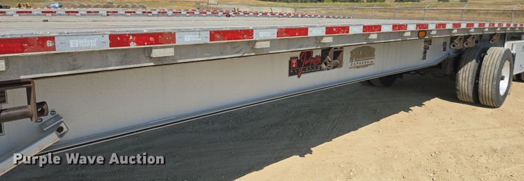 image for item EE7798 2014 Wilson AF-1080SS flatbed trailer