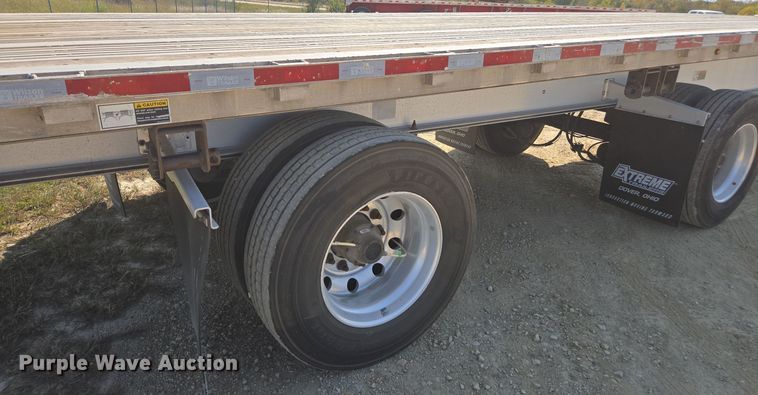 image for item EE7798 2014 Wilson AF-1080SS flatbed trailer