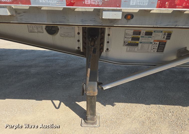 image for item EE7799 2014 Wilson AF-1080SS flatbed trailer