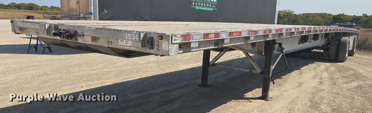 image for item EE7801 2014 Wilson AF-1080SS flatbed trailer