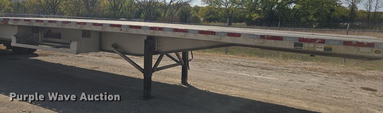 image for item EE7803 2014 Wilson AF-1080SS flatbed trailer