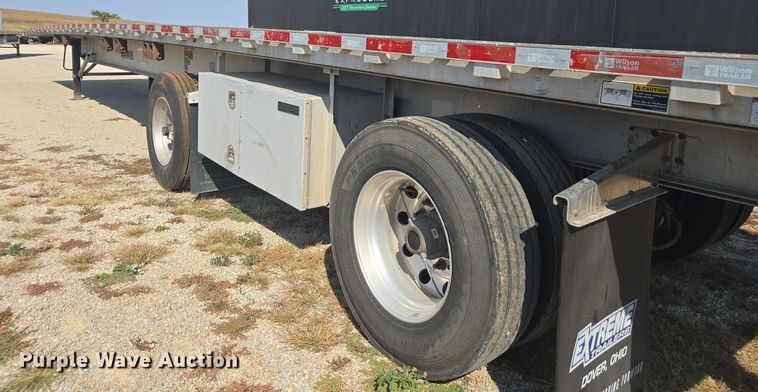 image for item EE7803 2014 Wilson AF-1080SS flatbed trailer