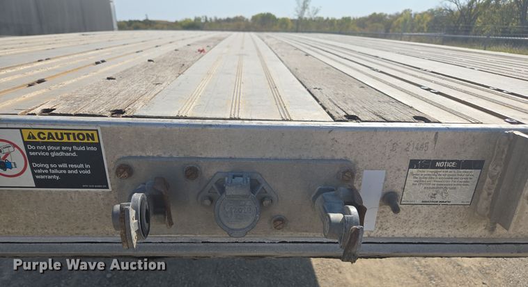 image for item EE7803 2014 Wilson AF-1080SS flatbed trailer