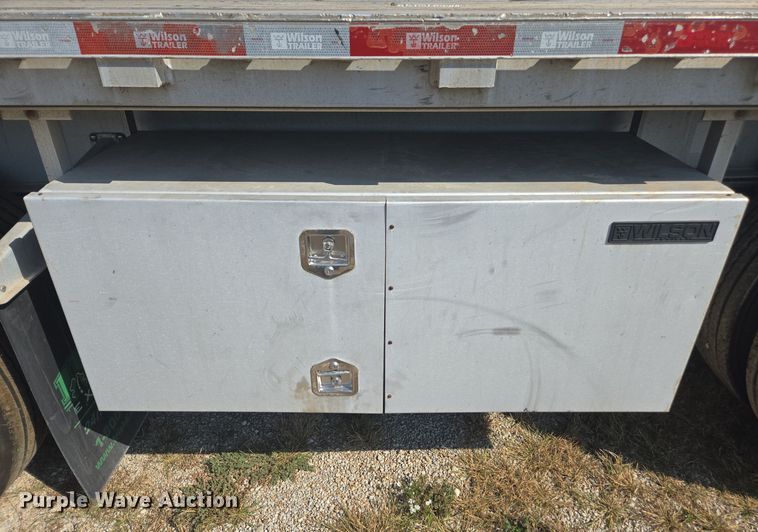 image for item EE7803 2014 Wilson AF-1080SS flatbed trailer