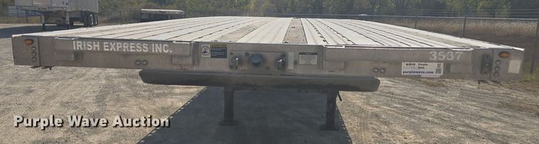 image for item EE7804 2014 Wilson AF-1080SS flatbed trailer