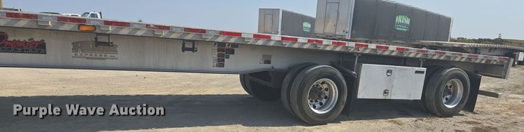 image for item EE7804 2014 Wilson AF-1080SS flatbed trailer