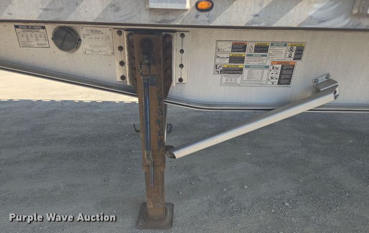 image for item EE7804 2014 Wilson AF-1080SS flatbed trailer