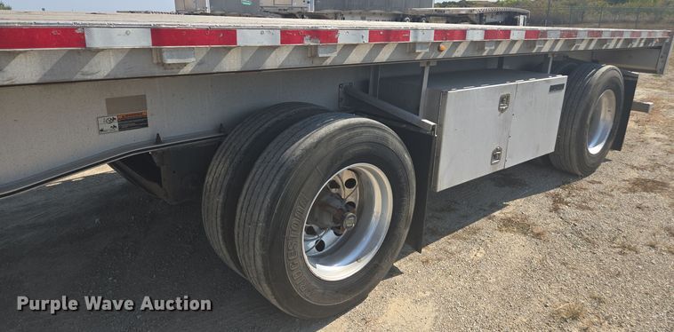 image for item EE7804 2014 Wilson AF-1080SS flatbed trailer