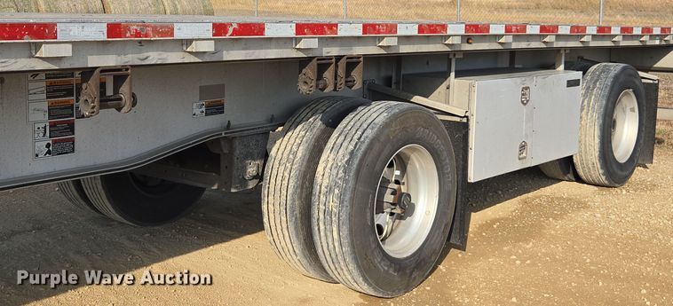 image for item EE7832 2014 Wilson AF-1080SS flatbed trailer