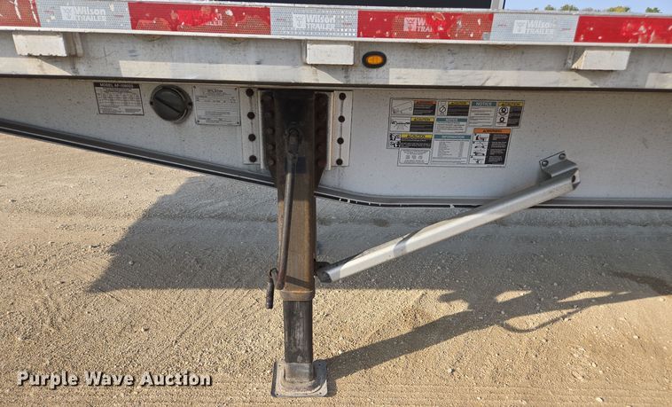 image for item EE7832 2014 Wilson AF-1080SS flatbed trailer