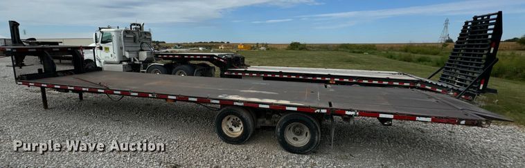 image for item EH7033 1978 Landoll tilt deck equipment trailer