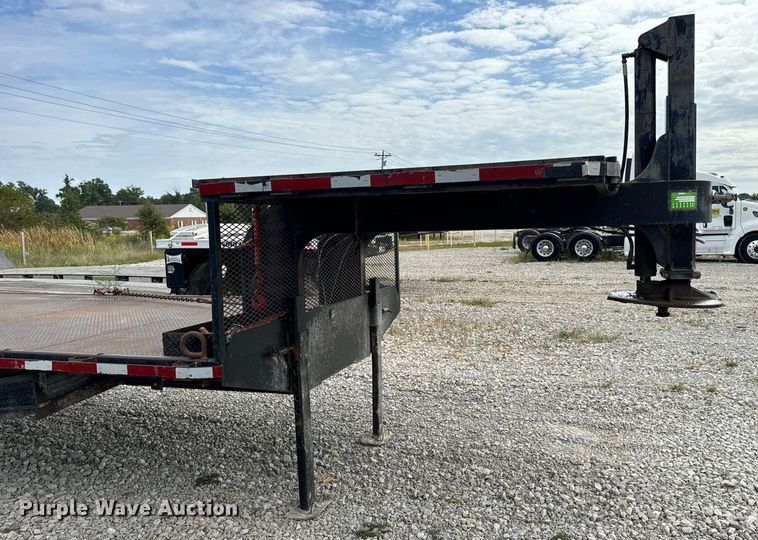 image for item EH7033 1978 Landoll tilt deck equipment trailer