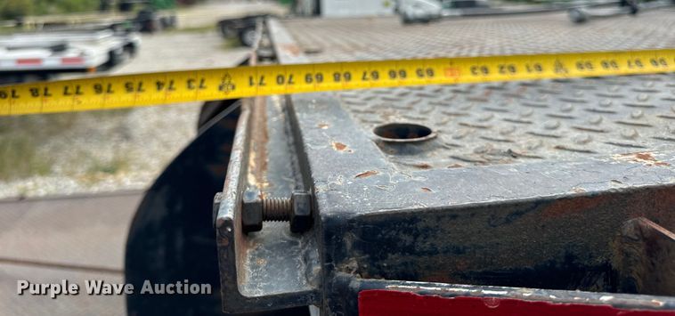 image for item EH7033 1978 Landoll tilt deck equipment trailer