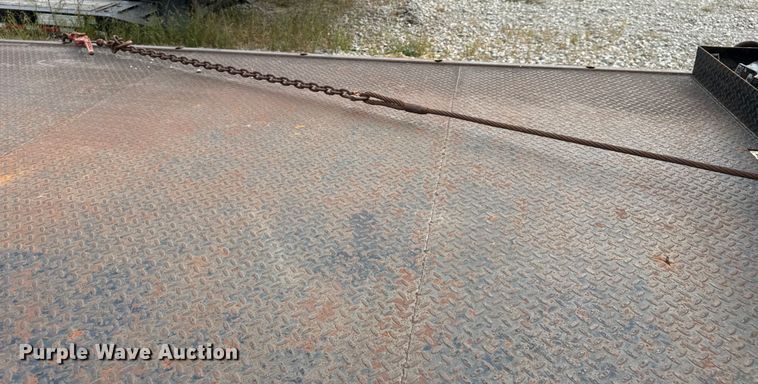 image for item EH7033 1978 Landoll tilt deck equipment trailer