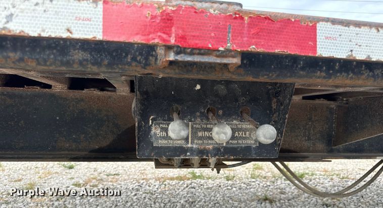 image for item EH7033 1978 Landoll tilt deck equipment trailer