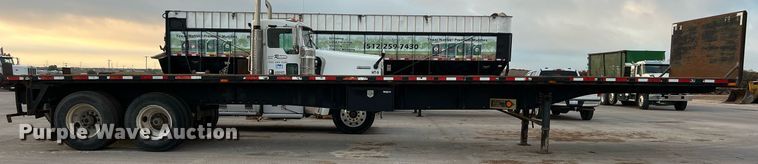 image for item EJ3022 2007 Wabash Transcraft SF-660H flatbed trailer