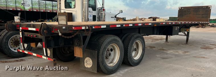 image for item EJ3022 2007 Wabash Transcraft SF-660H flatbed trailer