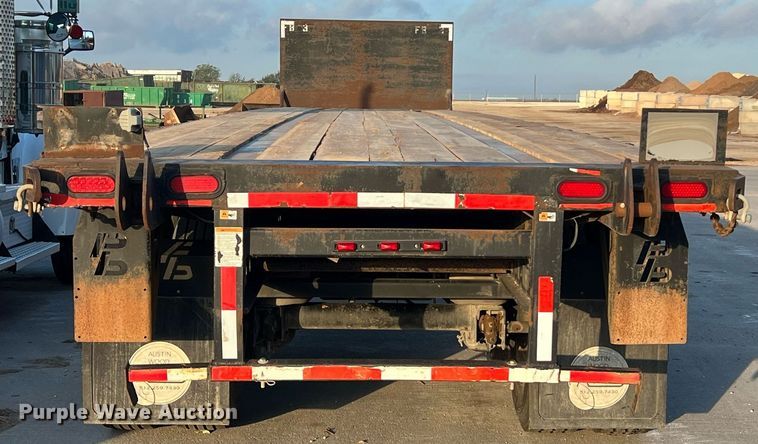 image for item EJ3022 2007 Wabash Transcraft SF-660H flatbed trailer
