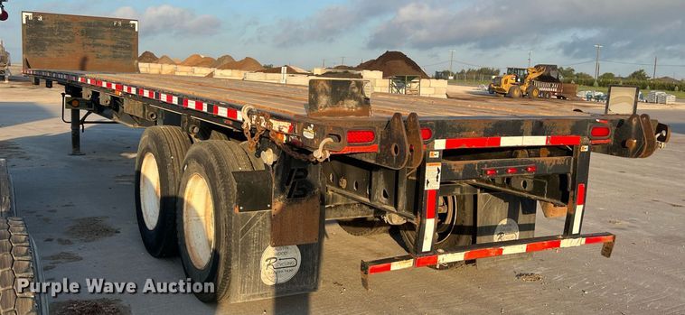 image for item EJ3022 2007 Wabash Transcraft SF-660H flatbed trailer