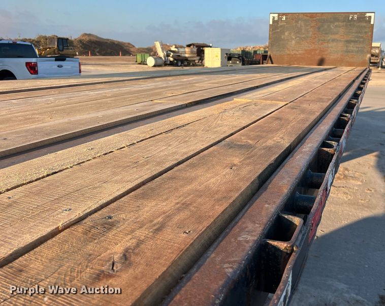 image for item EJ3022 2007 Wabash Transcraft SF-660H flatbed trailer