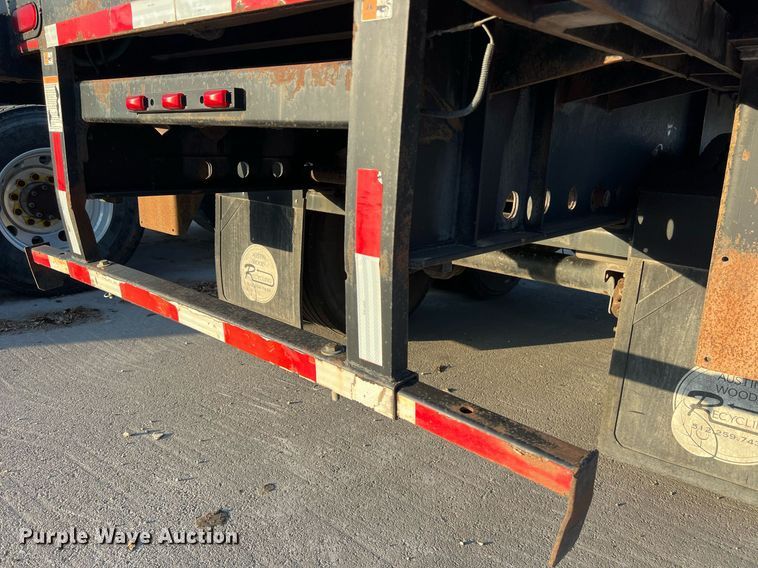 image for item EJ3022 2007 Wabash Transcraft SF-660H flatbed trailer
