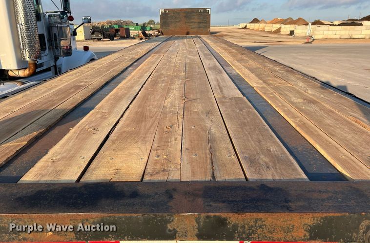 image for item EJ3022 2007 Wabash Transcraft SF-660H flatbed trailer