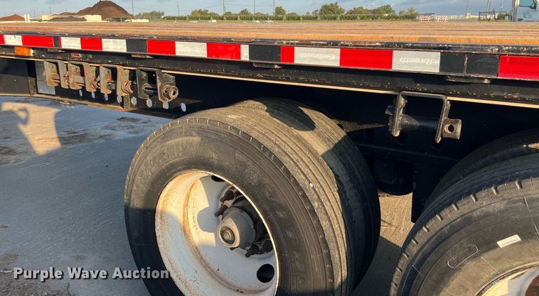 image for item EJ3022 2007 Wabash Transcraft SF-660H flatbed trailer