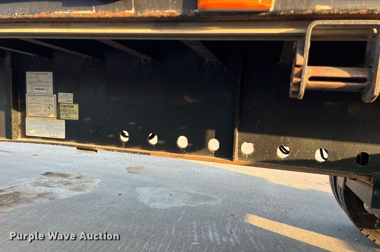 image for item EJ3022 2007 Wabash Transcraft SF-660H flatbed trailer