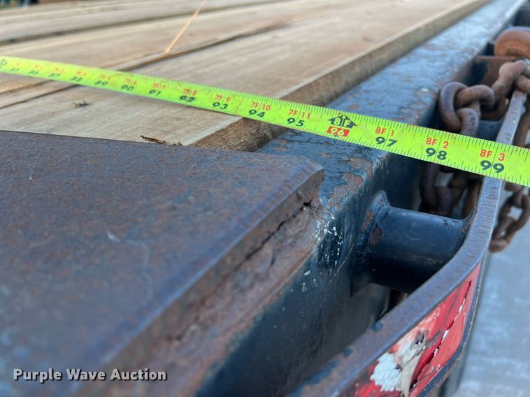 image for item EJ3022 2007 Wabash Transcraft SF-660H flatbed trailer