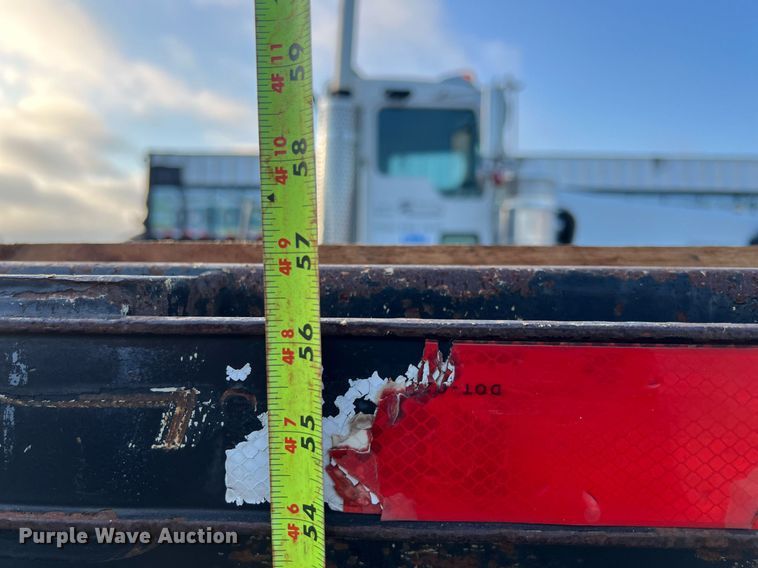 image for item EJ3022 2007 Wabash Transcraft SF-660H flatbed trailer