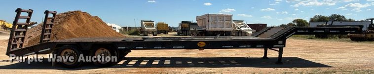 image for item EJ3081 2002 Viking VFD46R16F35T drop deck equipment trailer