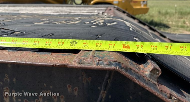 image for item EJ3081 2002 Viking VFD46R16F35T drop deck equipment trailer