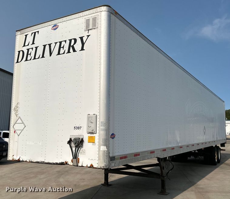 image for item EJ7277 2007 Utility Trailer dry van trailer