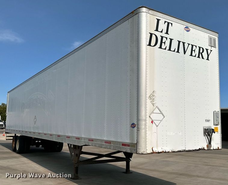 image for item EJ7277 2007 Utility Trailer dry van trailer