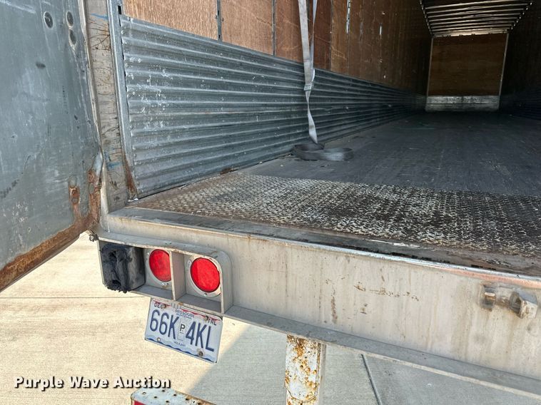 image for item EJ7277 2007 Utility Trailer dry van trailer
