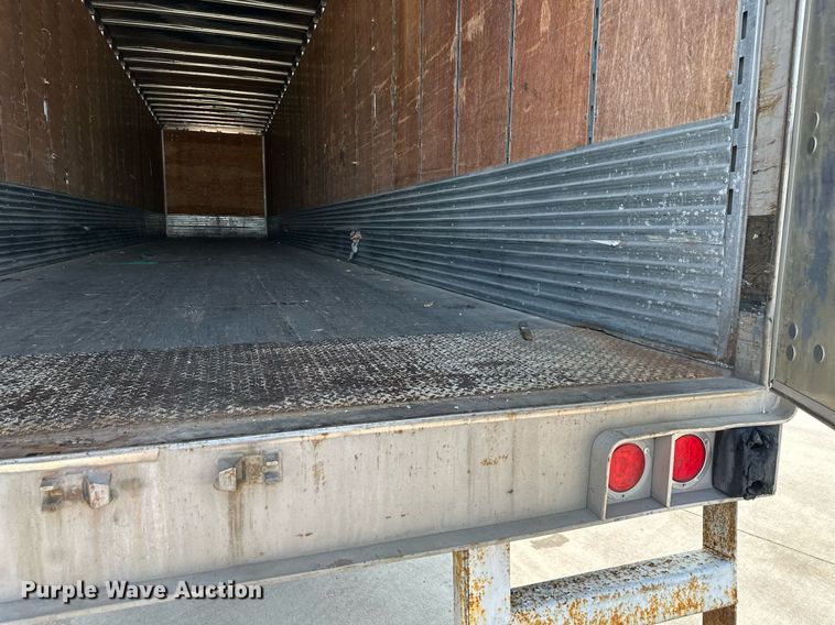 image for item EJ7277 2007 Utility Trailer dry van trailer