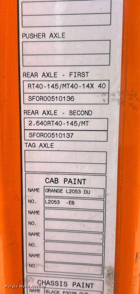 image for item EK3341 2008 Volvo VNM semi truck